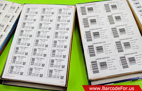 Bulk Barcodes on Sheets