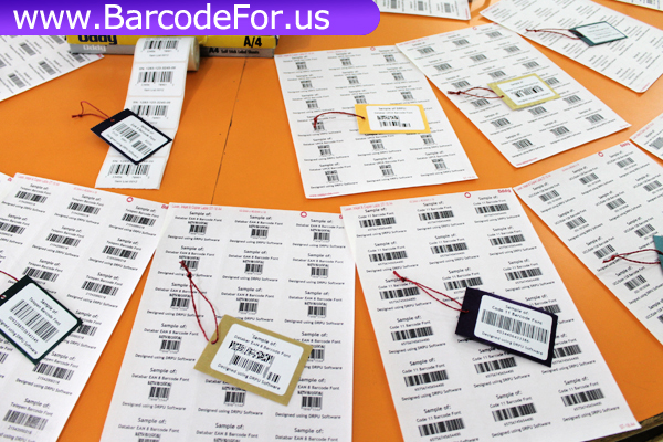 Generated Barcodes